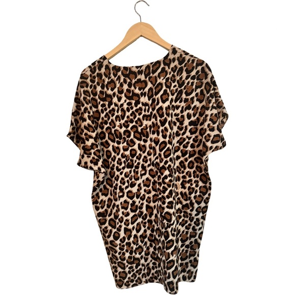 Chicos Leopard Print Tunic Size 00- XS - Picture 2 of 5